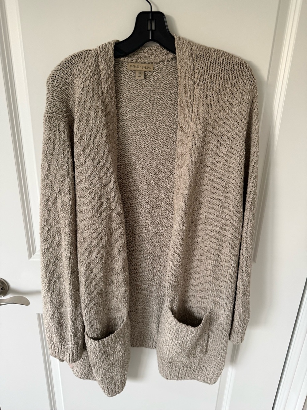 Barefoot Dreams Nubby Cardigan Sweater Size 3X